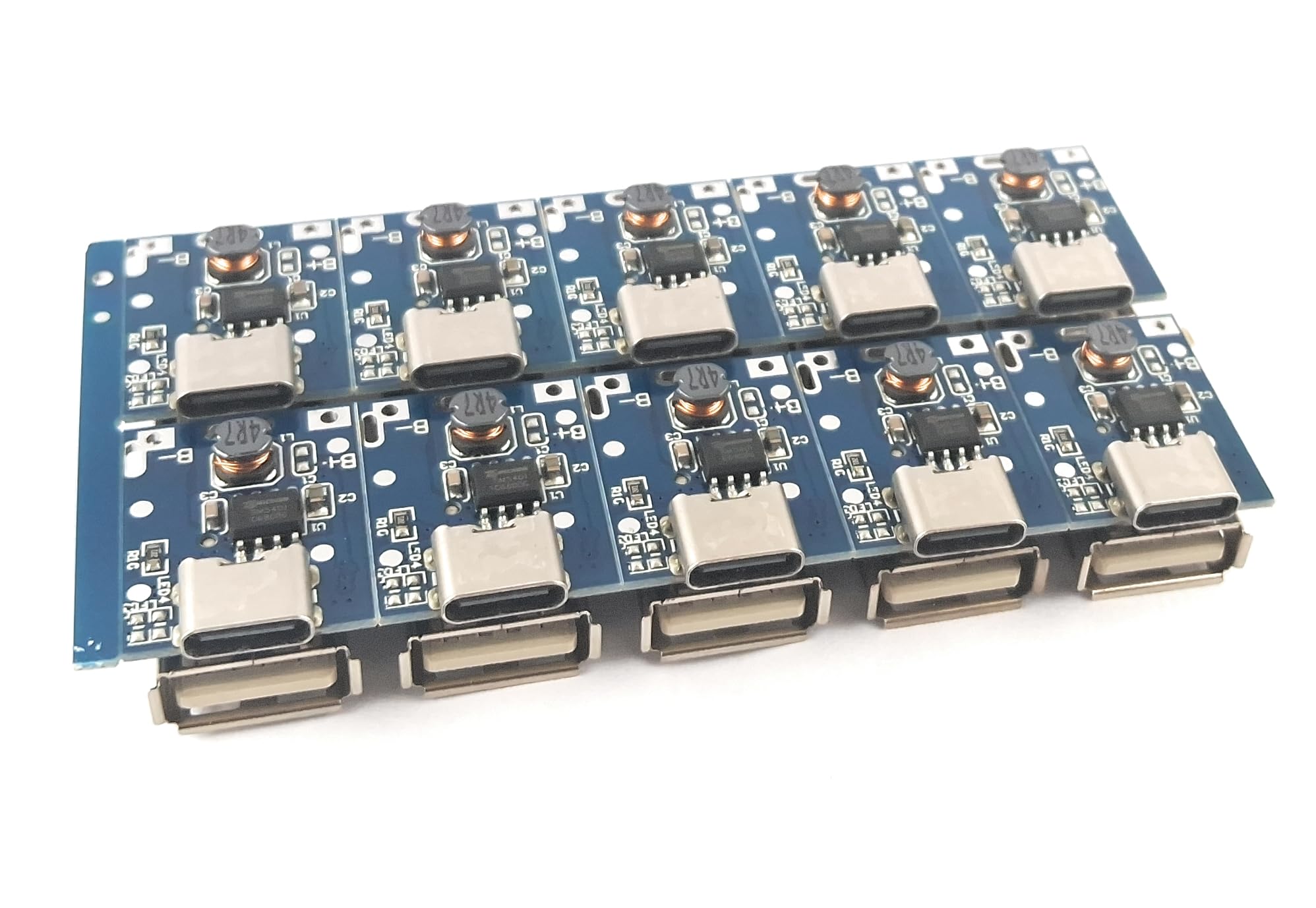 SME 10 pics 5V Power Bank Charger Circuit Module with Type C and USB 2.0 Connector-image-40