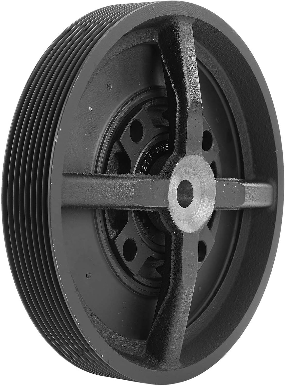 A-Premium Engine Harmonic Balancer Pulley Compatible with Chevrolet Blazer, Express 2500 3500, Tahoe, C1500 K1500 (Suburban), C3500HD & GMC Savana 2500 3500, Yukon, C2500 K2500 (Suburban), Diesel Only