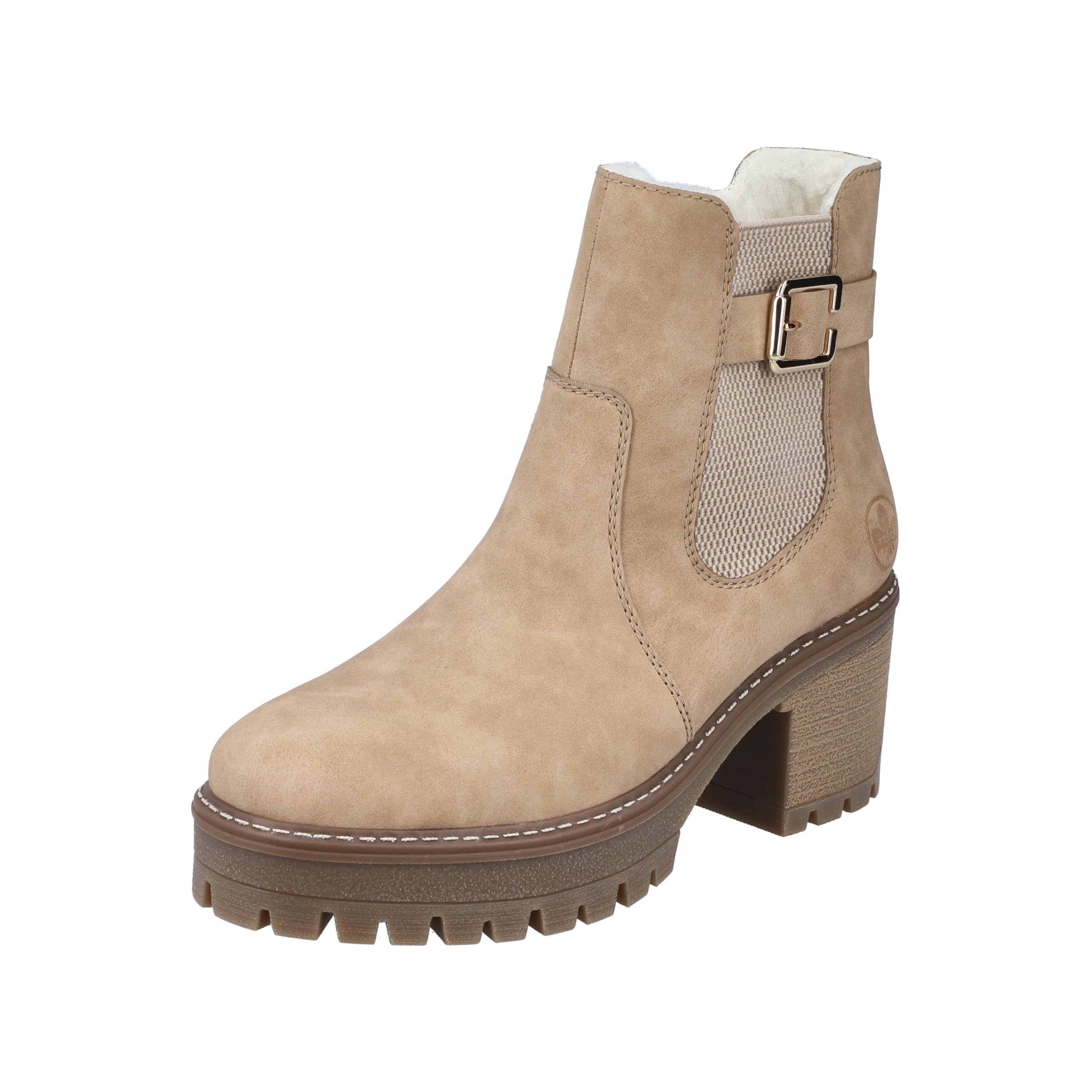 Rieker Women's Y8554Chelsea Boots, beige, 6.5 UK