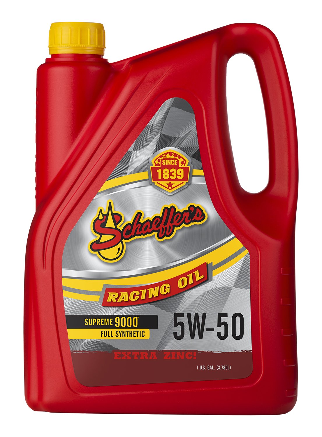 Schaeffer Manufacturing Co. 9001-006S Supreme 9000 Full Synthetic Racing Engine Oil 5W-50, 1-Gallon Bottle