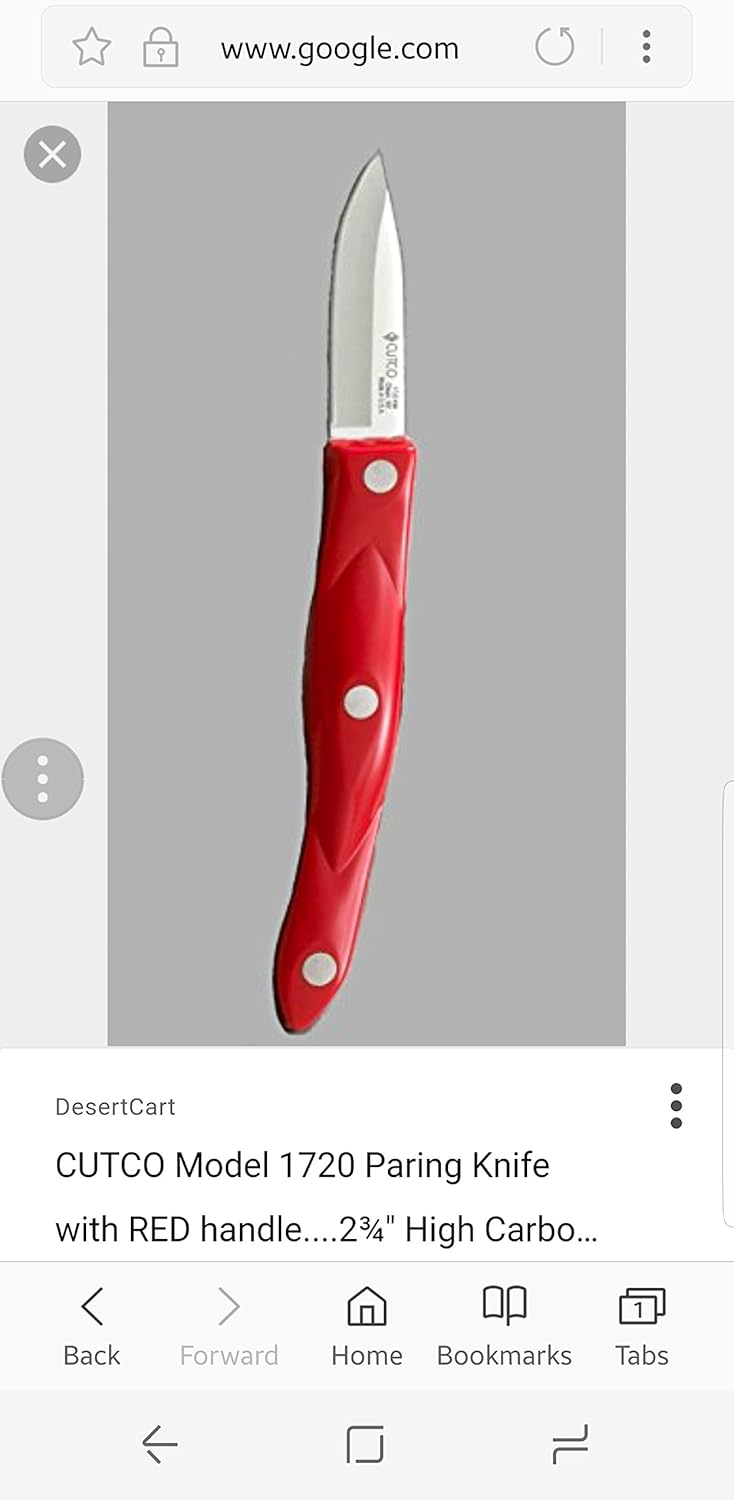 CUTCO Model 1720 2¾ Paring Knife Amazon.ca Home