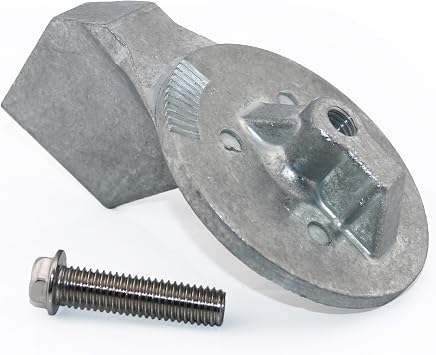 CAPTAIN Updated Zinc Alloy Trim Tab Anode, fit Mercury Mariner 35-300HP Outboard Engine and All MerCruiser Drives, 822777Q1 31640Q4