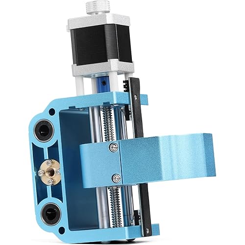 Upgraded Aluminum Z Axis Assembly V2 Kit With Motor Mount for 775 and 300-500W Spindles, 43mm & 52mm Diameter Holder for 3018-PROVer Series CNC Machine