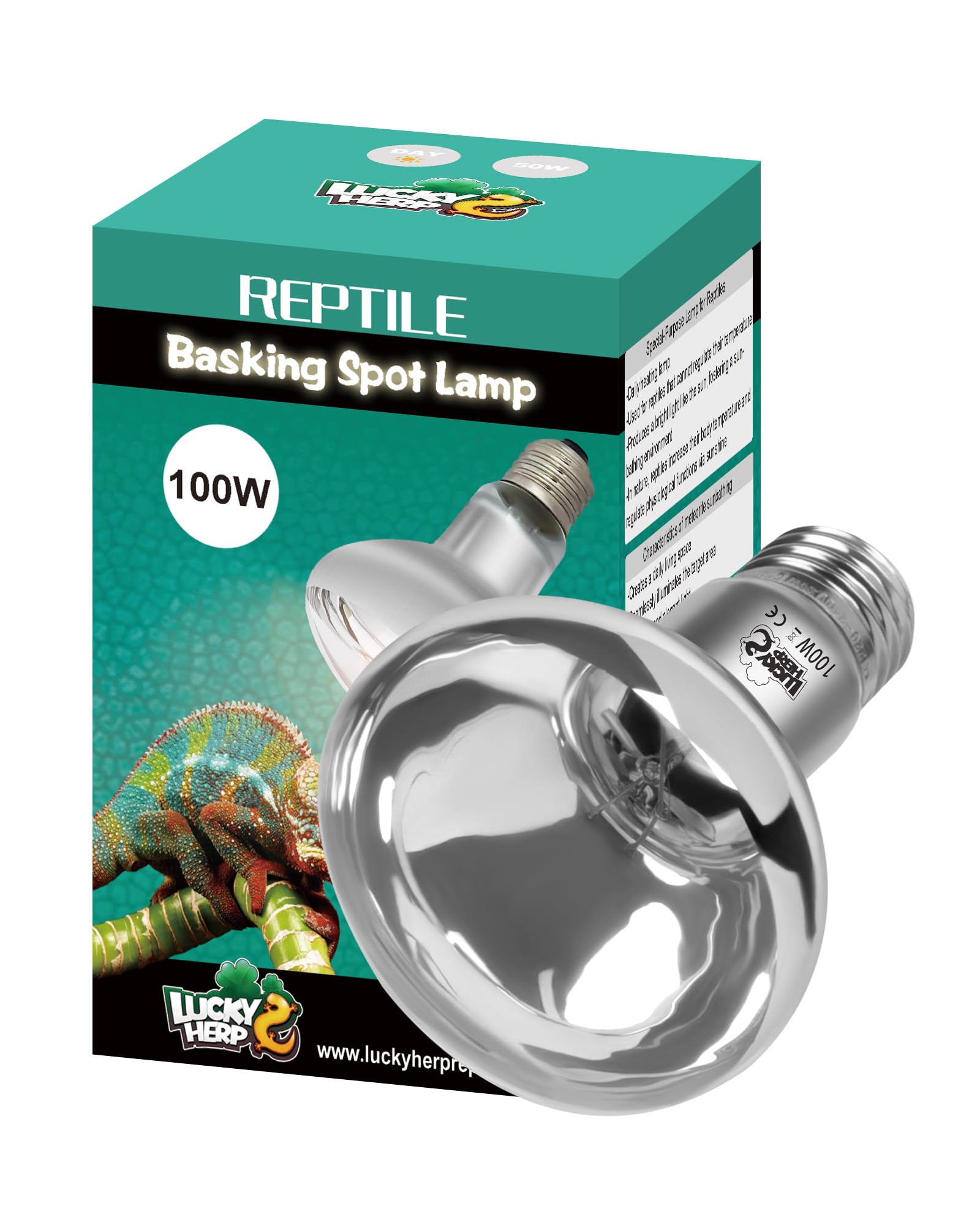 LUCKY HERP Reptile Heat Lamp Bulb