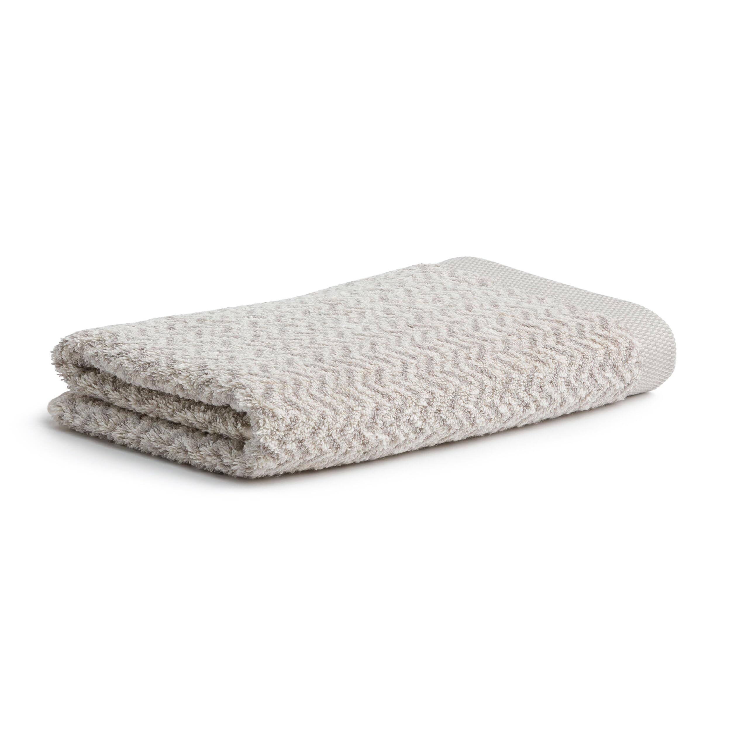 Möve Brooklyn bath towel 80 x 150 cm, 85% cotton / 10% viscose / 5% linen, nature/cashmere