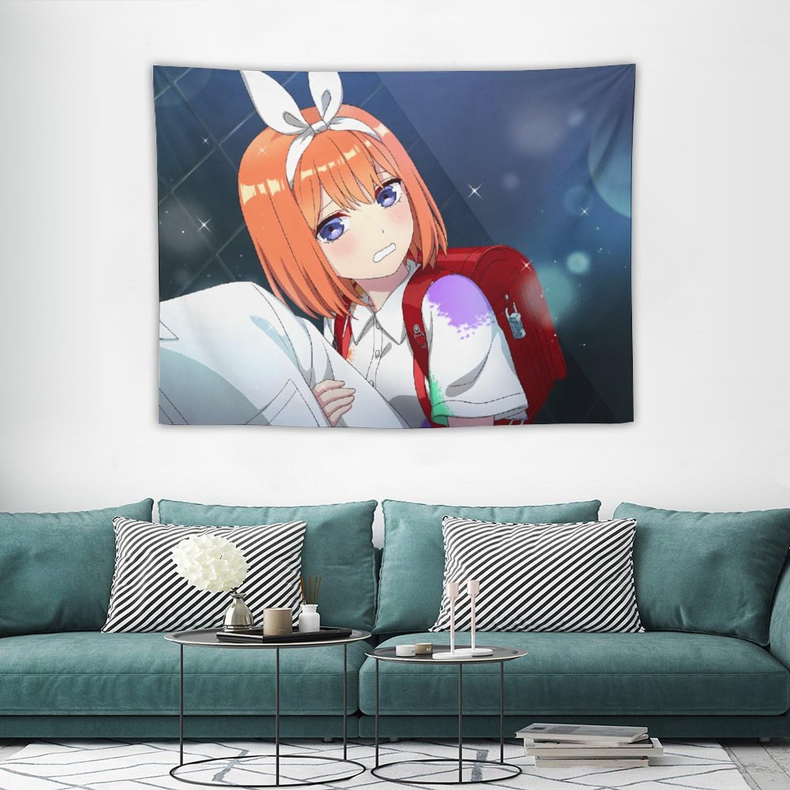 Amazon.co.jp: 五等分の花嫁 中野四葉 タペストリー 壁掛け 多