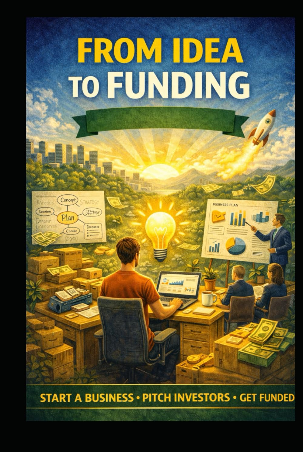 From Idea to Funding: Start a Business, Pitch Investors, Get Funded (Business & Money Making)
