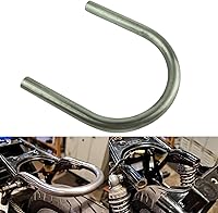 SIFADULE Retro Cafe Racer Seat Frame Hoop Loop - 7/8" Tube, 230mm Width for Vintage Motorcycle Mods