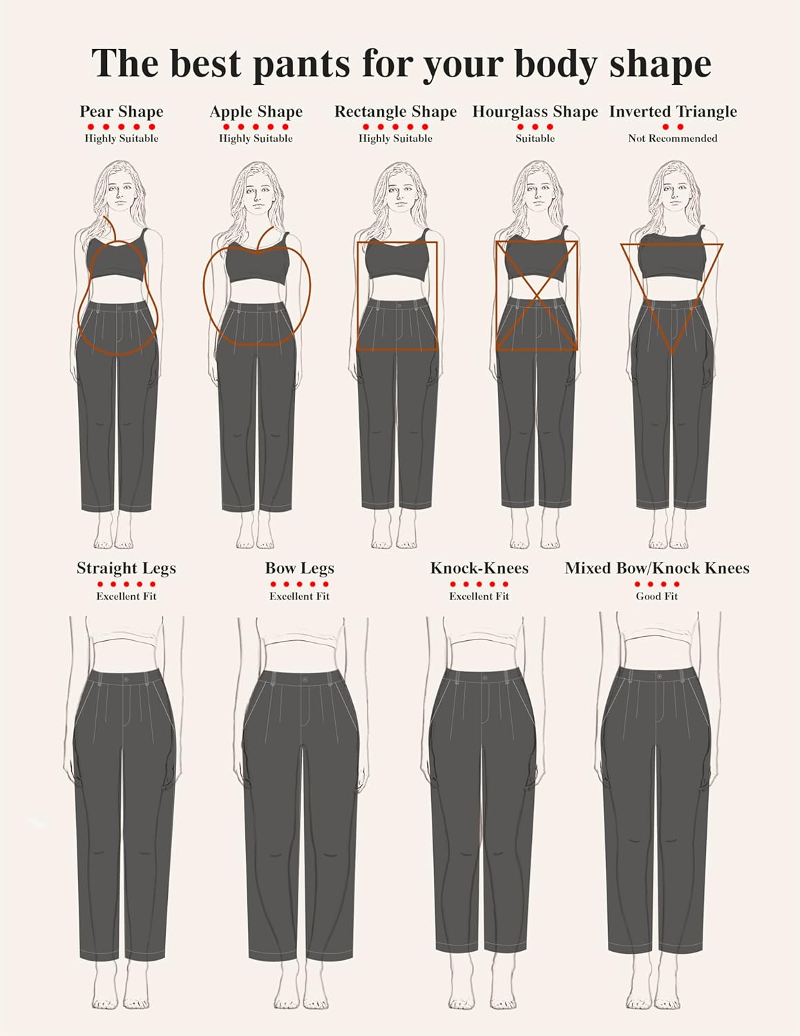 Bamans Dress Pants Wide Leg Work Business Office Casual Slacks Trousers for Curvy Women High Waisted Zipper with Pockets