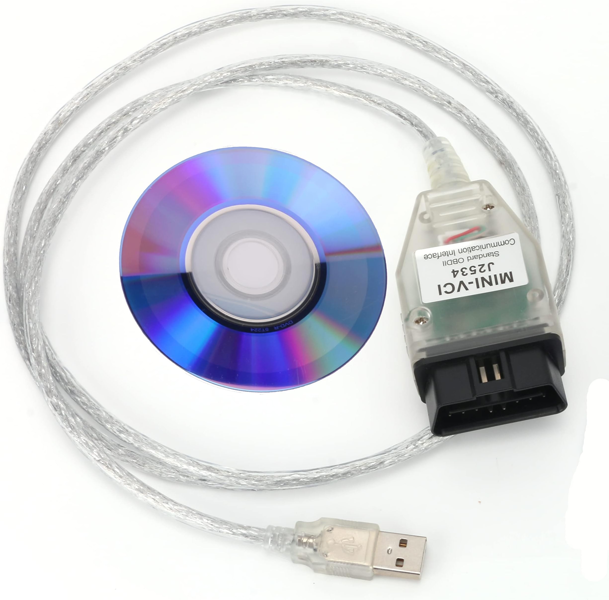 STHRAGE Mini Vci J2534 Programming Diagnostic Cable Techstream Software Compatible for Toyota Since 1996 TIS Techstream Diagnostic Communication protocols USB to OBD2 16pin for Win7 32 bit