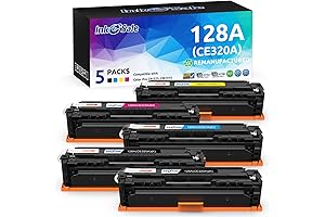 INK E-SALE Remanufactured Toner Cartridge Replacement for 128A (5 Pack)
