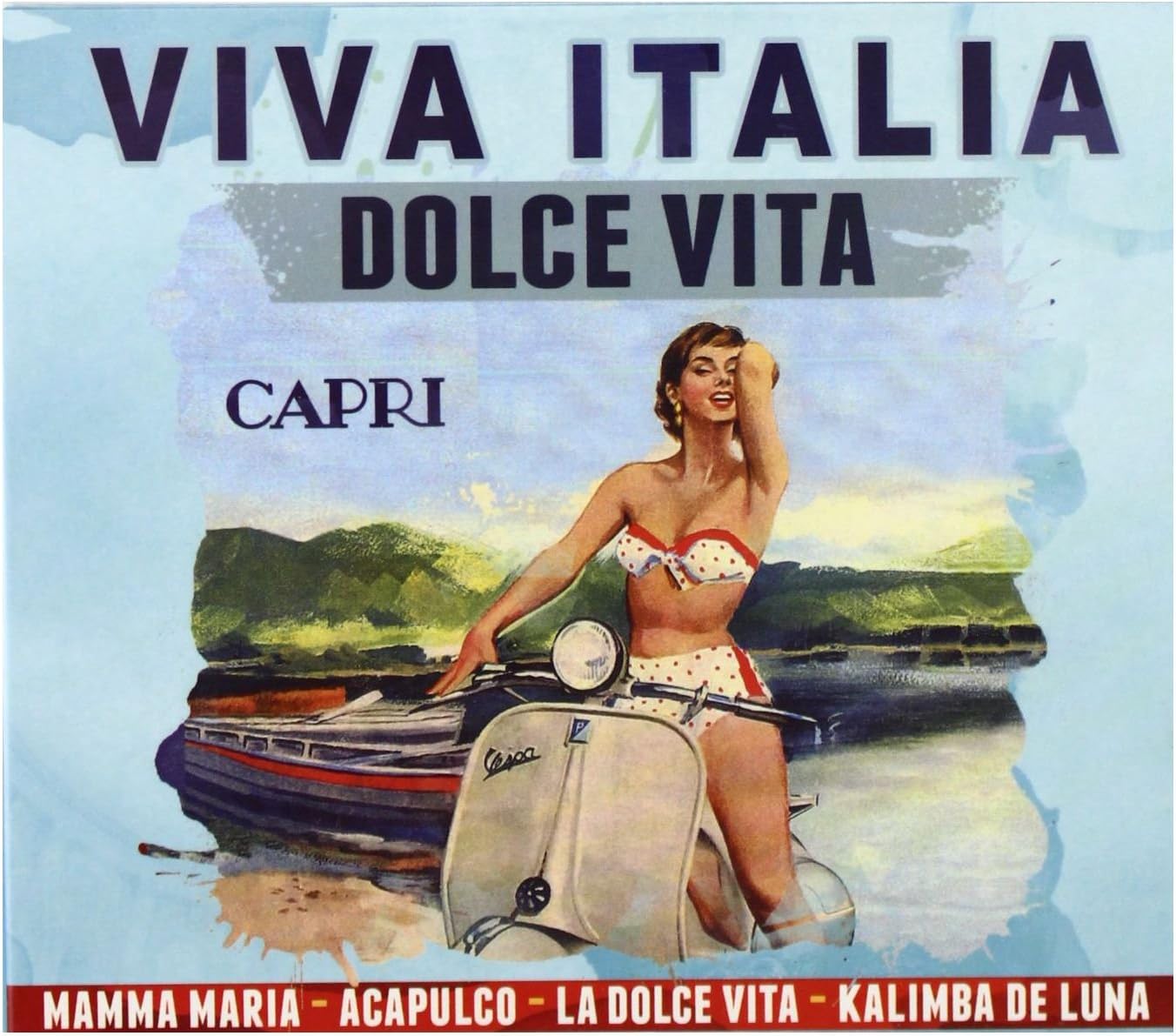 Dolce Vita / Ricchie E Poveri, Paris Ryan, Cattaneo Ivan, Esposito Tony, Laszlo Ken, Spagna, Pooh, Solo Bobby, Fogli Riccardo, One Albert, Tullio de Piscopo, Atrium: Amore In Italia (digipack) [CD]