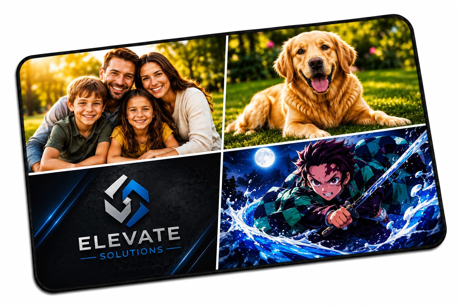 Custom Gaming Mouse Pad Personalized - Large Extended Desk Mat (60X30 cm) - Design Your Own Logo/Image - Ultra-Smooth Speed Surface, Non-Slip Rubber Base & Stitched Edges for Pro Gamers & Office-image-37