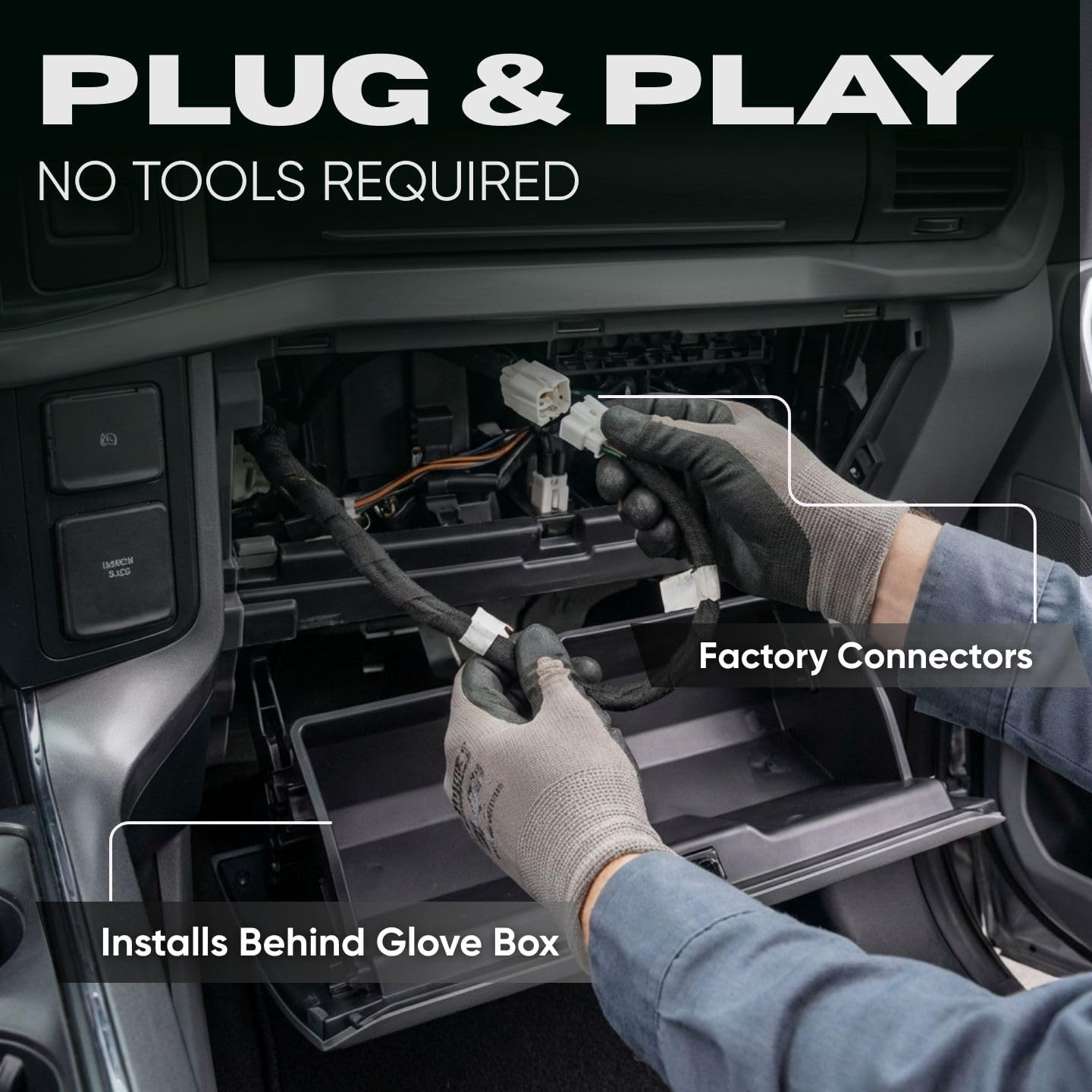 Torqy Auto Start Stop Eliminator for Ford F-150 2021-2026 - Plug & Play Autostop Eliminator Memory Module - Essential 2025 2024 F150 Accessories - No Coding Required, No Error Codes