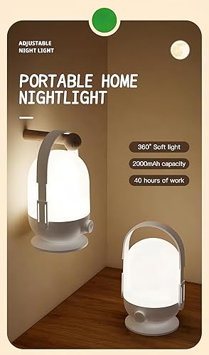 Miniatura 4 de Luces portátiles para camping, luces de campamento recargables, linternas de campamento, para huracán, cortes de energía, senderismo, pesca