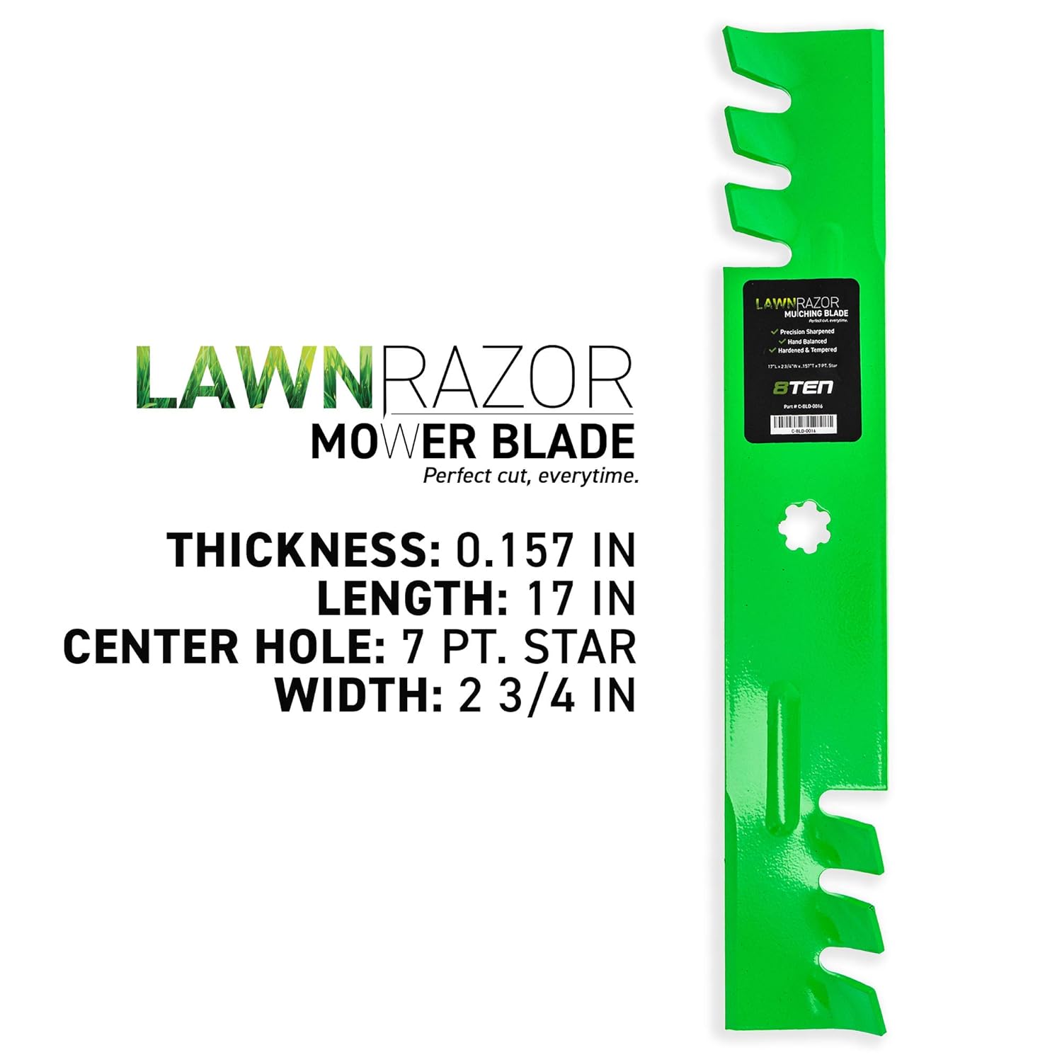 8TEN Deck Blade Belt Kit for John Deere 155C LA130 LA140 LA145 LA165 D140 D150 D160 X140 X165 48 Inch GX21784 GX21833