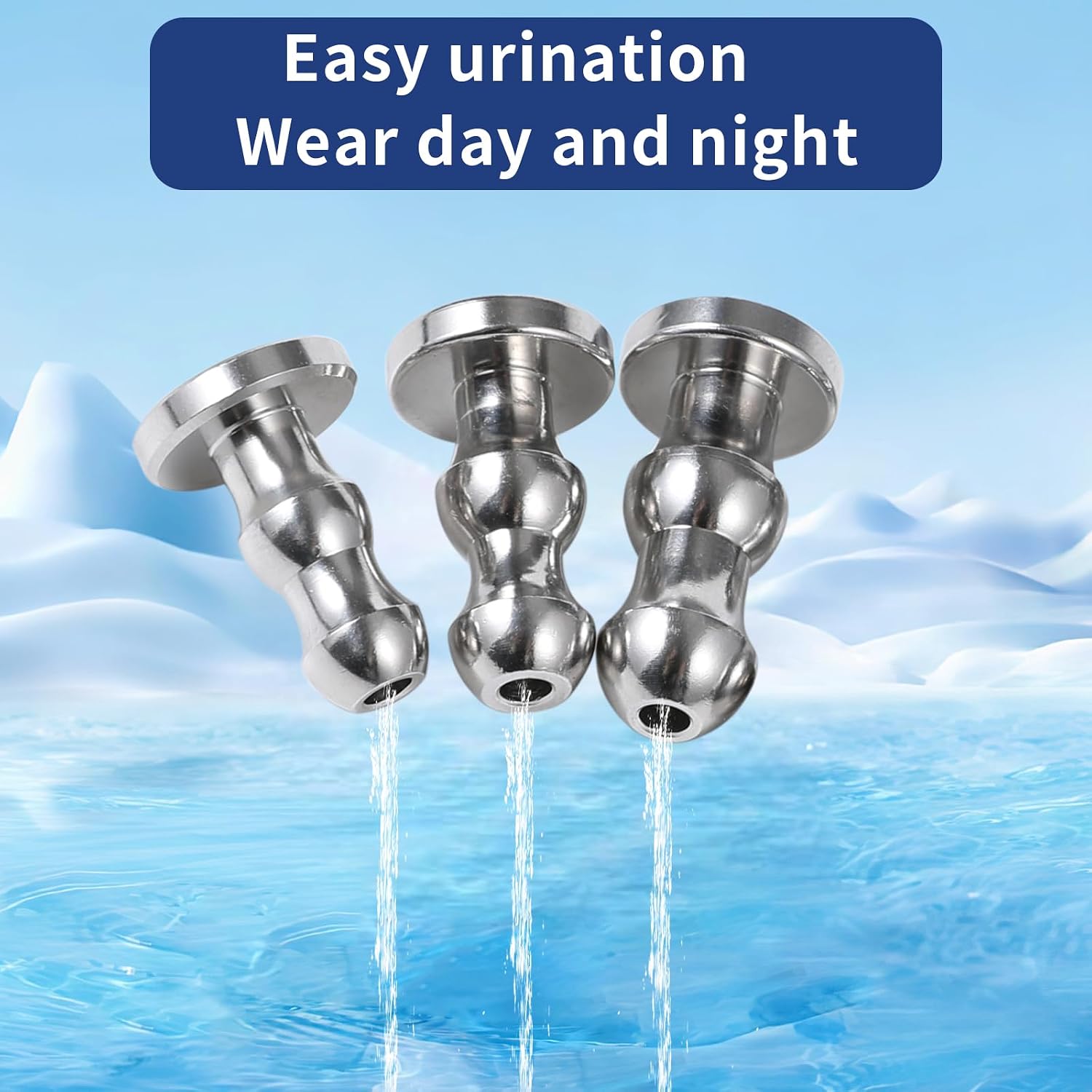Urethral Dilators,Urethral Plug for Men Urethral Stimulation Masturbation Sex Toy