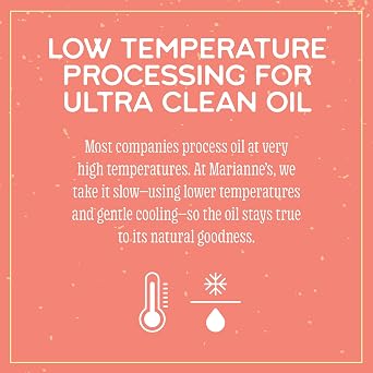 Mariannes Avocado Oil Spray: 100% Pure Avocado Oil Cooking Spray for Sauteing, Baking & High-Heat Cooking, Neutral Flavor, Propellant-Free Air Pressure Spray, Smoke Point Up to 500F