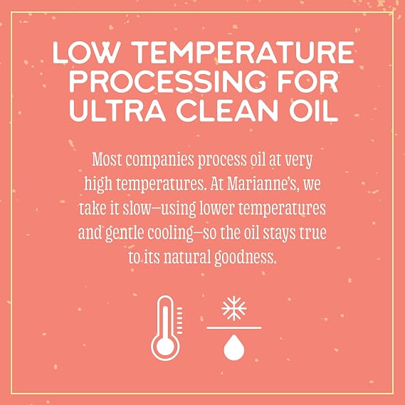 Mariannes Avocado Oil Spray: 100% Pure Avocado Oil Cooking Spray for Sauteing, Baking & High-Heat Cooking, Neutral Flavor, Propellant-Free Air Pressure Spray, Smoke Point Up to 500F