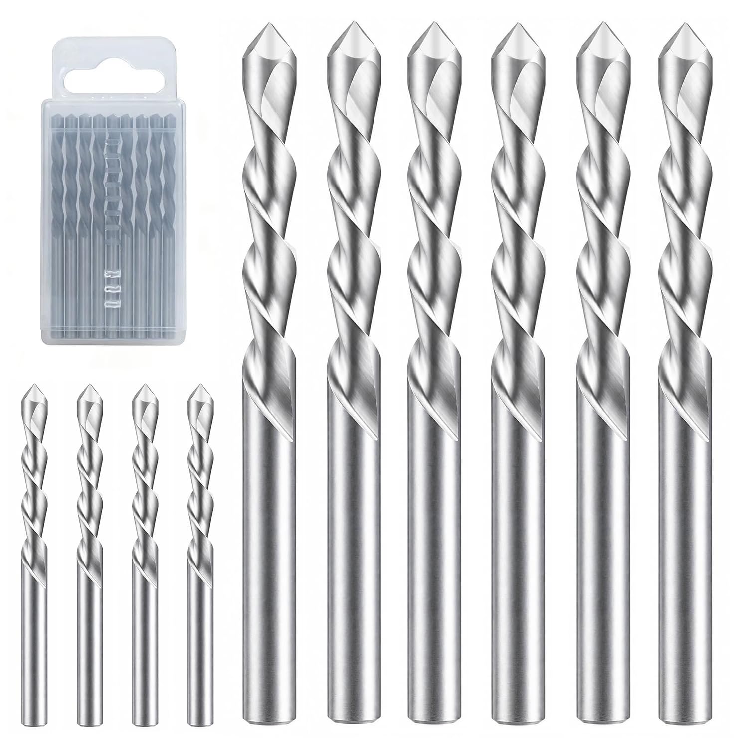 Drywall Router Bits Set - 50 Spiral Bits -7 Drywall Router Bits Set - 50 Spiral Bits -7