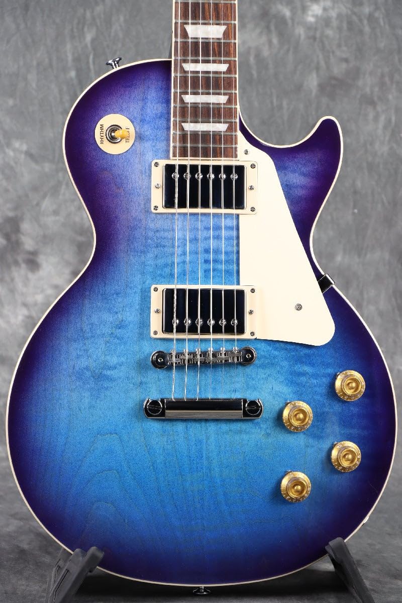 Amazon | Gibson/Les Paul Standard 50s Figured Top Blueberry Burst