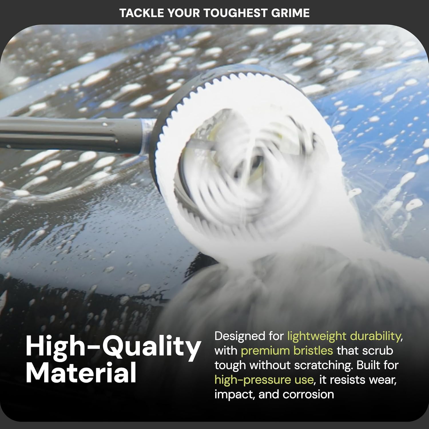 Sun Joe SPX-CCK Car Care Accessory Kit, Includes SPX-RB1 Rotary Wash Brush & SPX-WB1 Wheel Rim Brush
