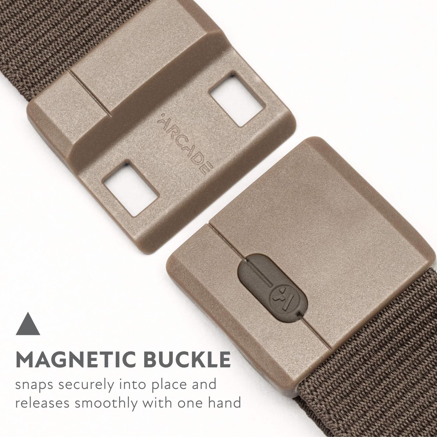 Arcade Belts Adventure Mag Unisex Belt: Heavy Duty Stretch, Metal Free Buckle