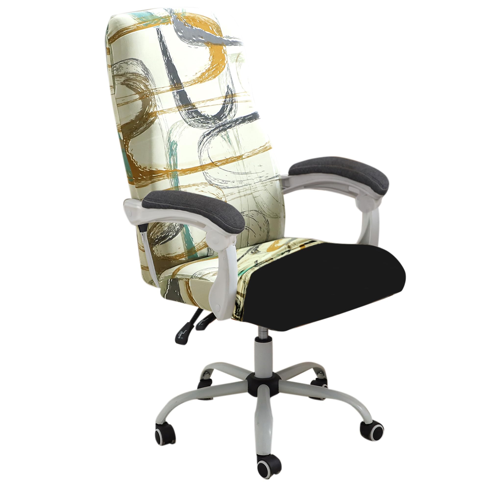 Stylish Armrest Covers for Office Chairs - Multicolor -18