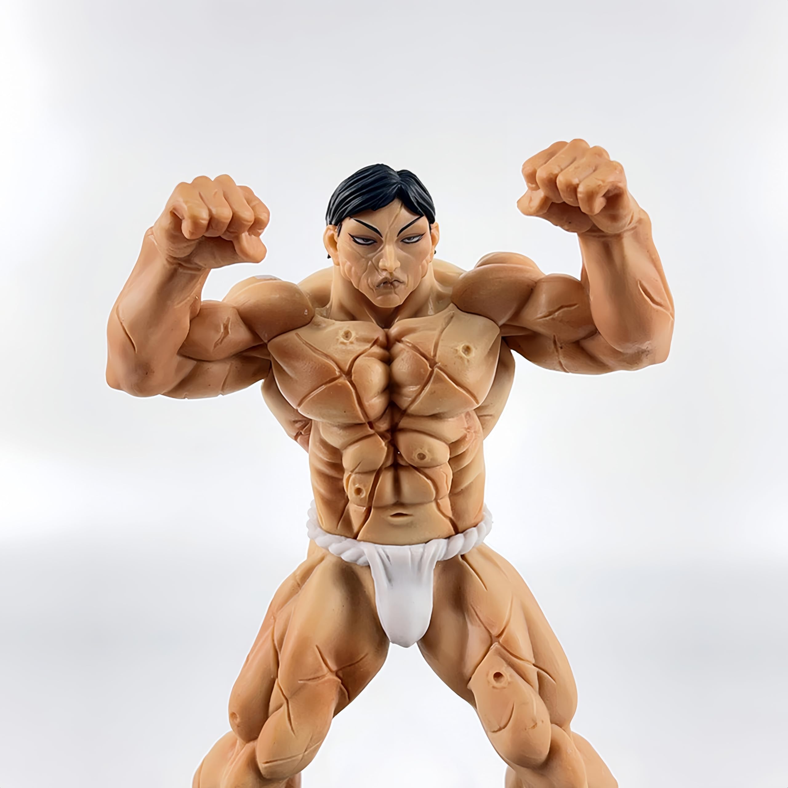Hanayama Kaoru Anime Figure, 18cm Standing Position PVC Statue Muscular Man Character Collectible Ornament for Desk/Car Decoration, for Kids Boys Females Fans