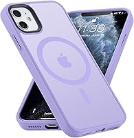 Vista 507 de Yriklso Strong Magnetic Case for iPhone 11 [Compatibilty with MagSafe] Protective Shockproof Cover Phone Case for iPhone 11 6.1" Frosted Purple