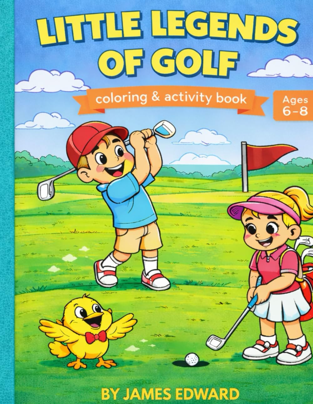 LITTLE LEGENDS OF GOLF: ACTIVITY & COLORING BOOK
