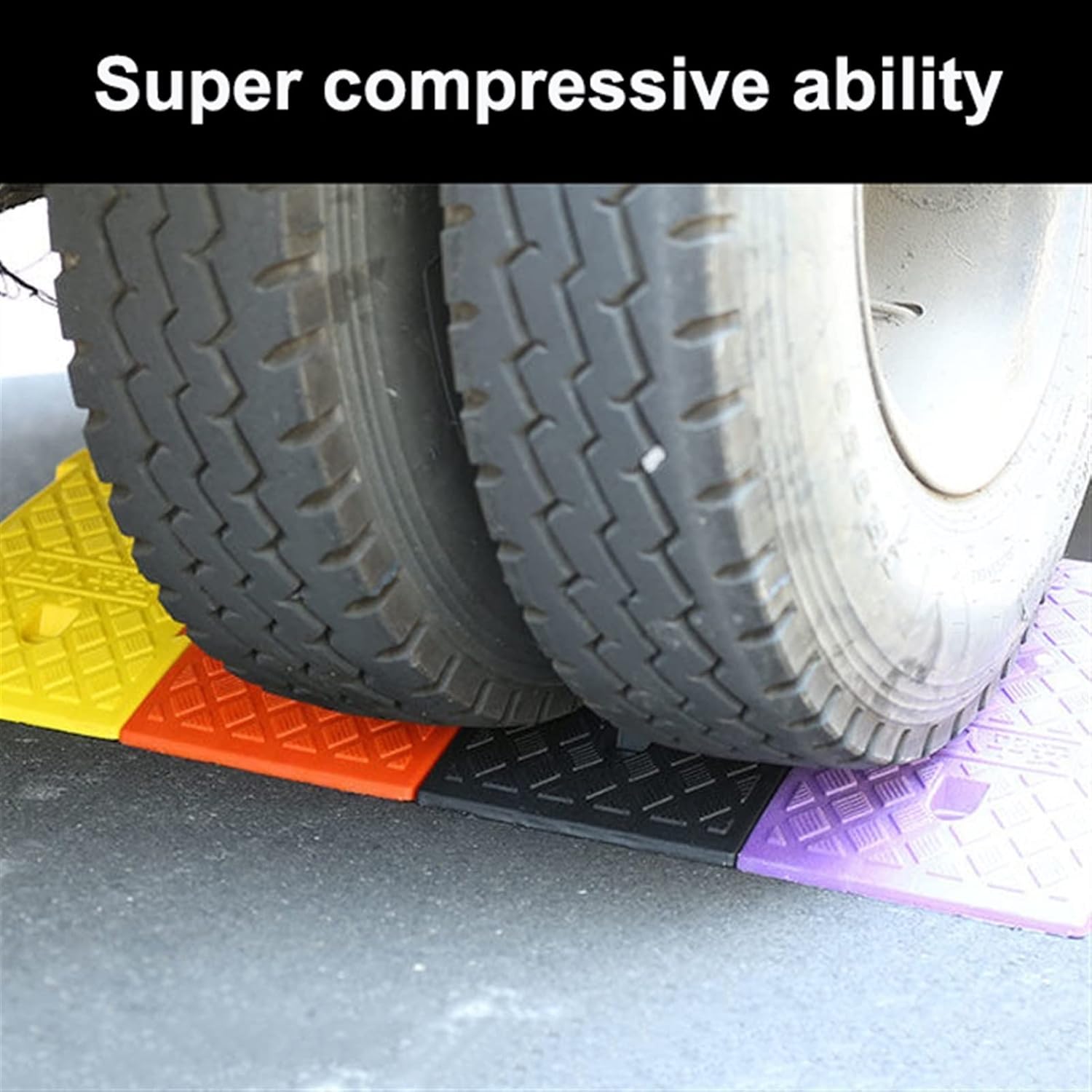 Multi-Function Ramps for Driveway, Threshold Ramp Plastic Portable, Loading Ramps, for Sidewalk Lawn Mower Cars Wheelchairs Pet Mobility (Color : G, Battery *1 : 25 * 40 * 16cm)