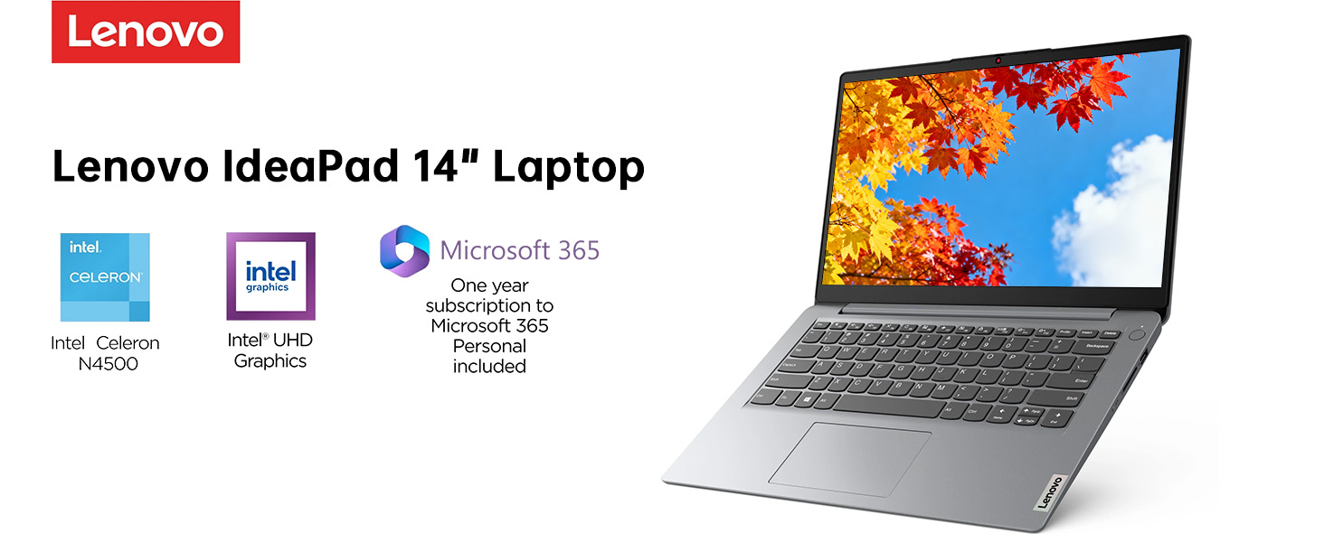 Amazon.com: Lenovo IdeaPad 1 1i 14