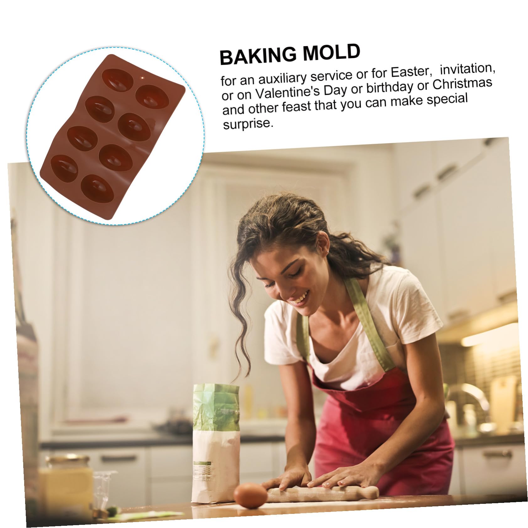 8 Forma De Hacer Chocolate Favores De La Fiesta De Pascua Moldes De Silicona En Forma De Huevo Chocolate Bricolaje Huevo De Pascua De Silicona De Cacao Conejos Vela
