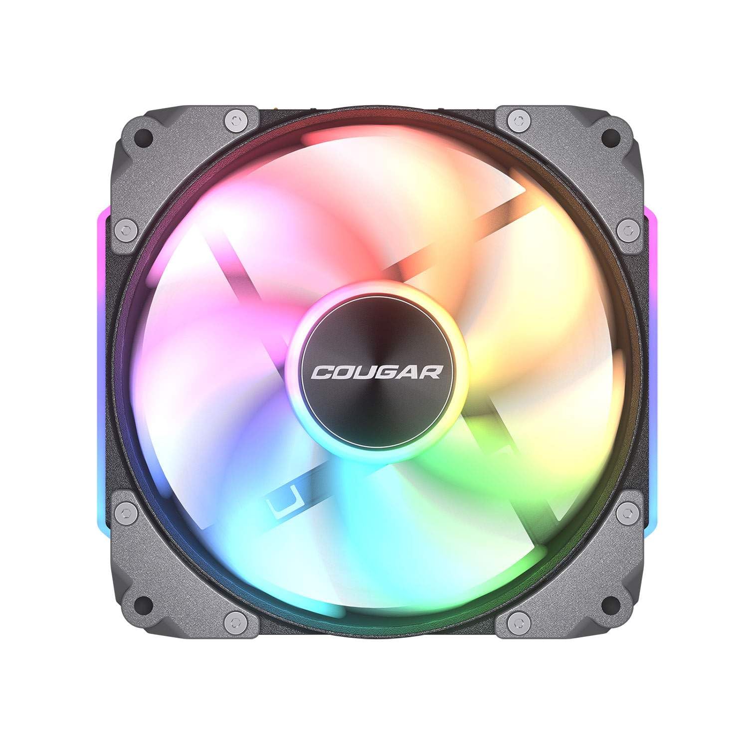 COUGAR Gehäuse Lüfter Apolar 120 ARGB,Schwarz, 3er-Pack