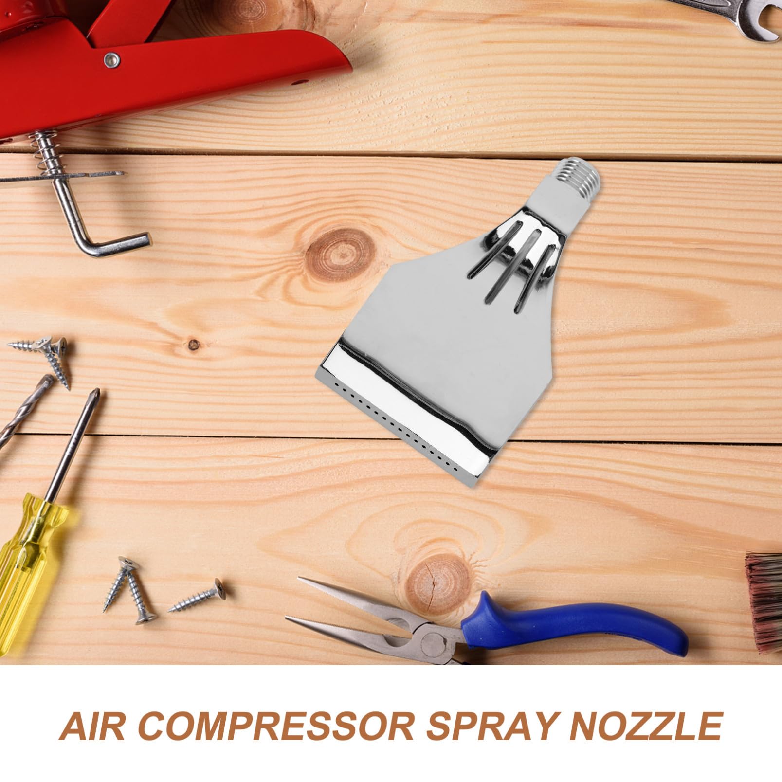 PRETYZOOM 5 Pezzi Ugello per Soffiatore Aria in Alluminio Ugello per Compressore Aria per Asciugatura Raffreddamento Pulizia