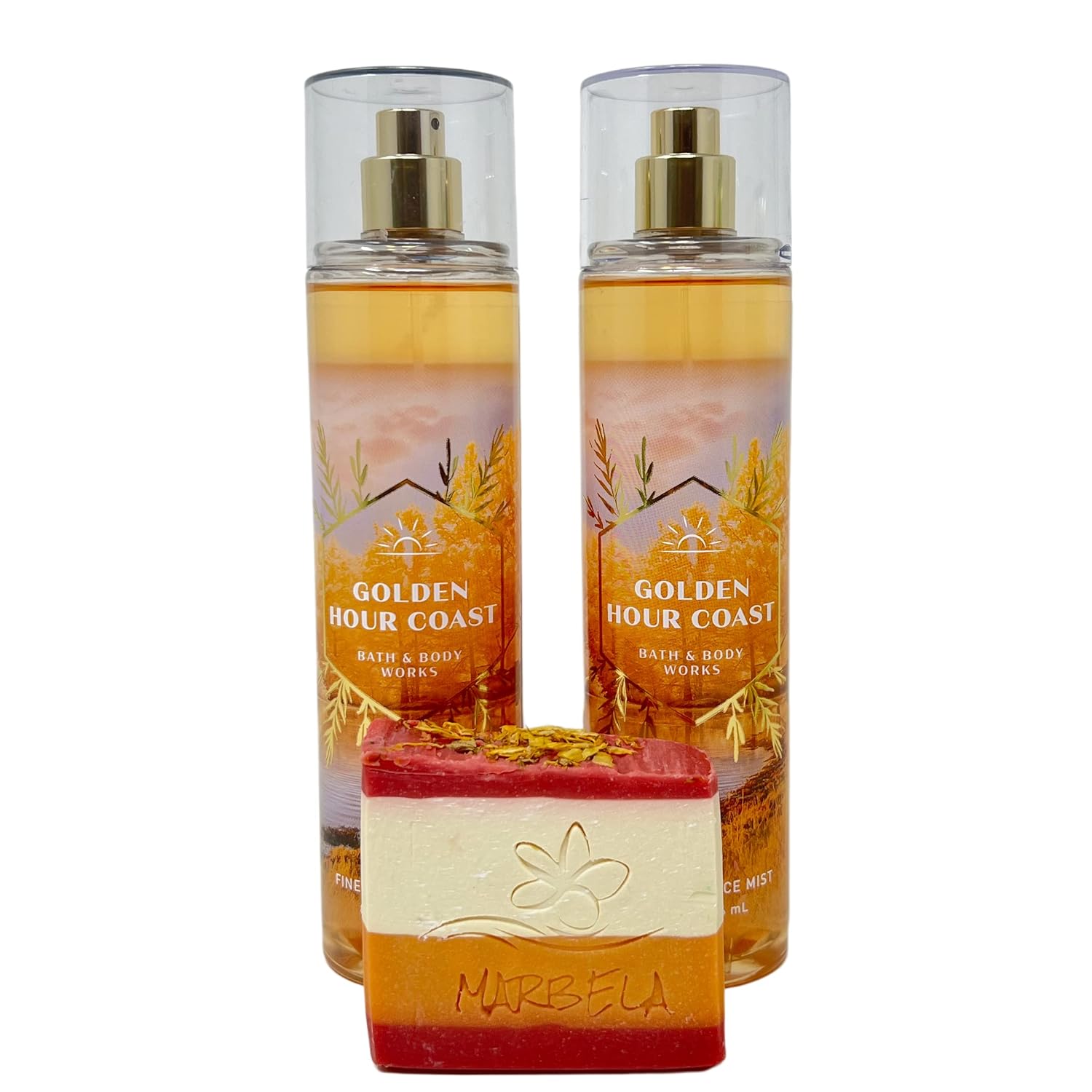 Bath and Body Works Golden Hour Coast Gift Set Includes