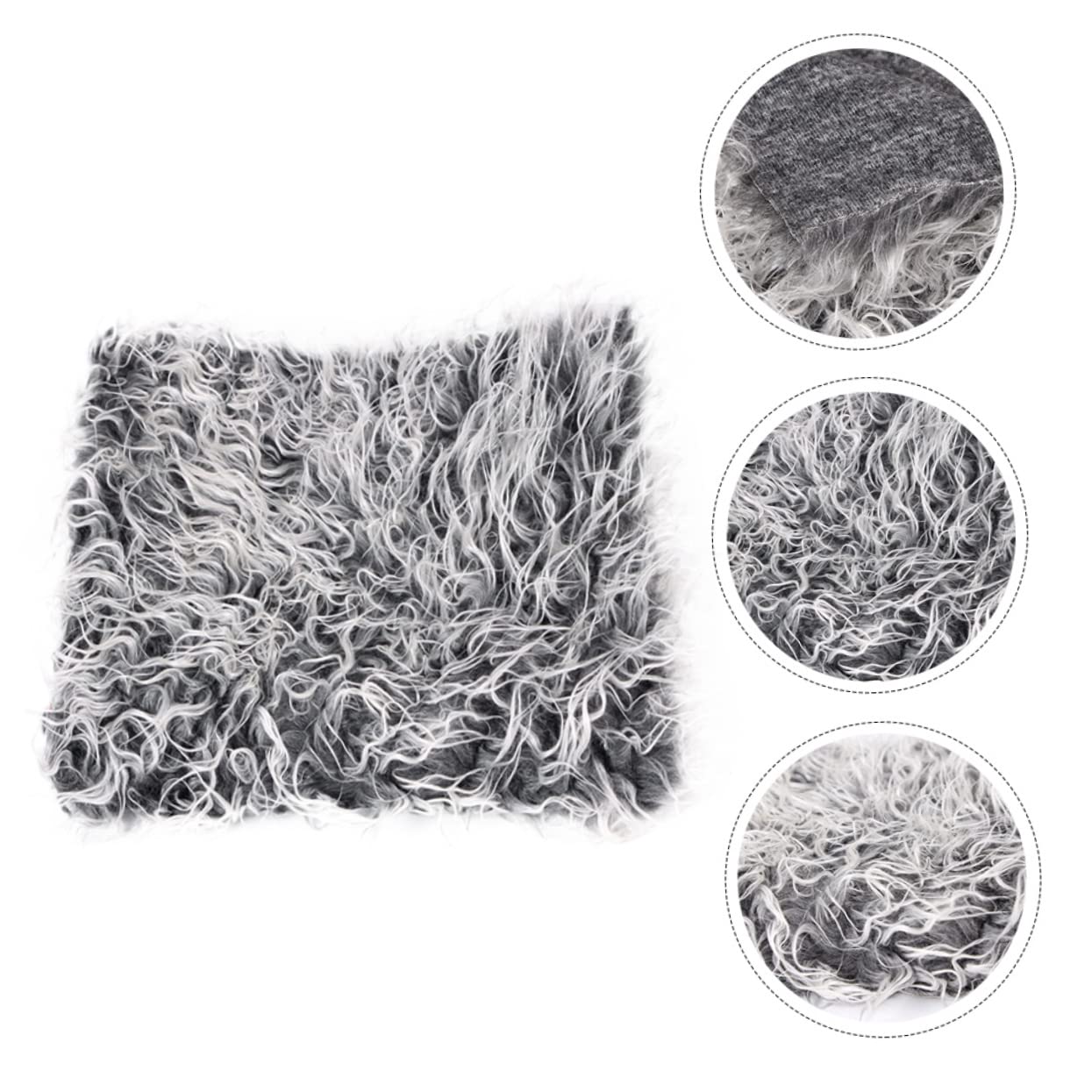 Yardwe 3 Pezzi Di Accessori Per La Fotografia Beige Per Neonati Morbidi E Soffici Con Etichetta Sfondo Fotografico Coperta Accessori Per La Fotografia Coperta Per La