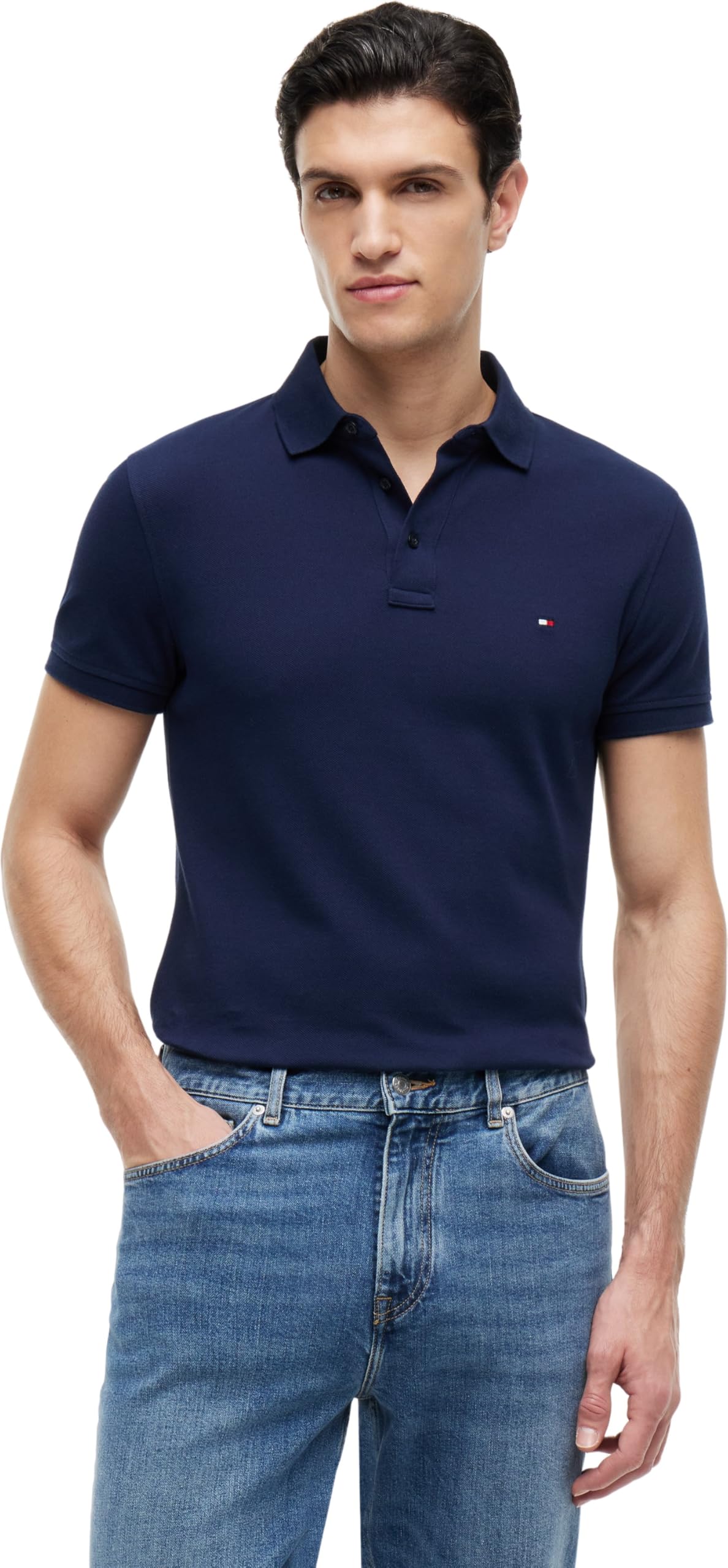 Tommy Hilfiger Polo de manga corta Hombre 1985 Slim Fit — view 46