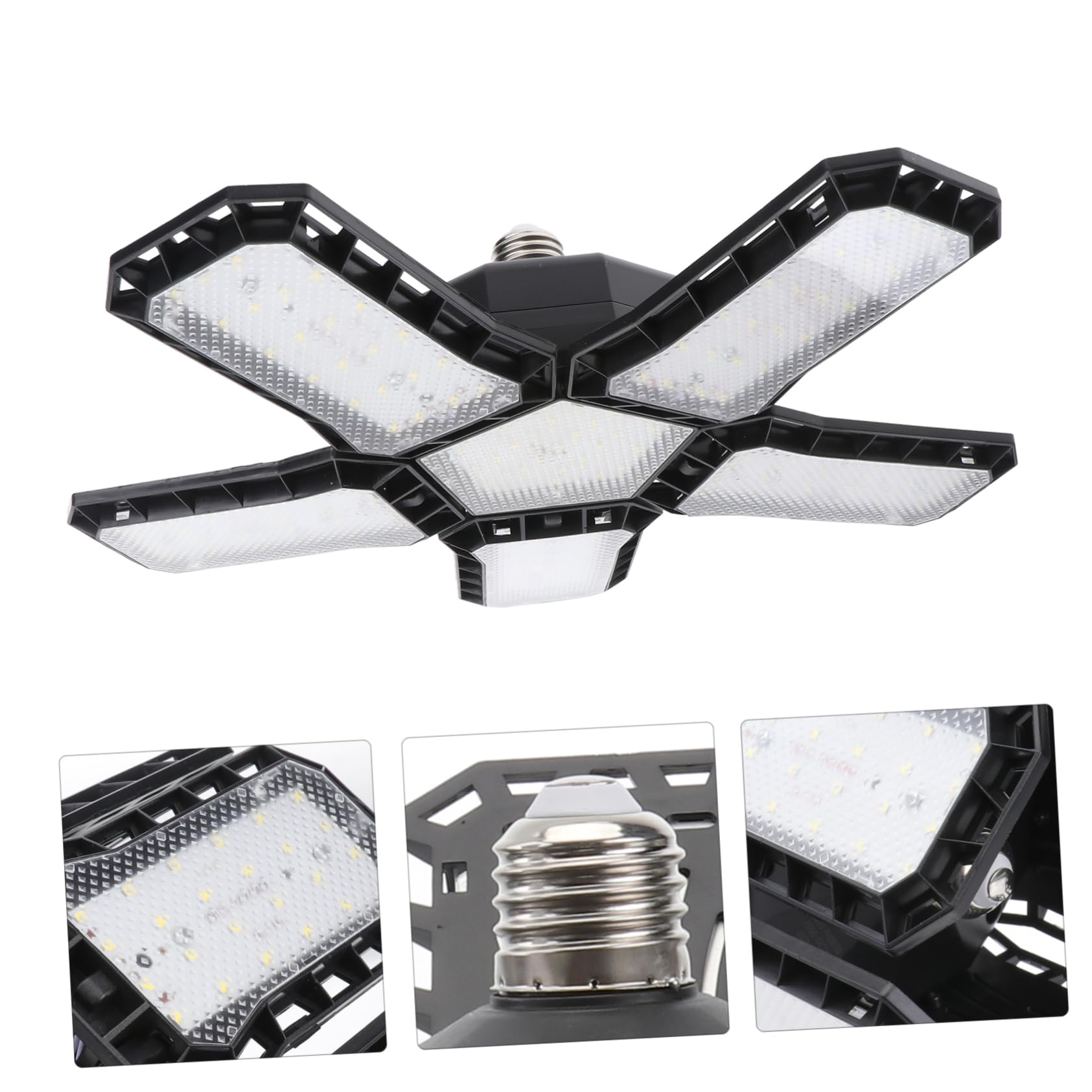 80w Garage Industrial Light Led Can Lights Panel Folding Ceiling High Efficiency — view 6