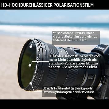 Filter Hoya HD Nano MkII CIR-PL 82 mm