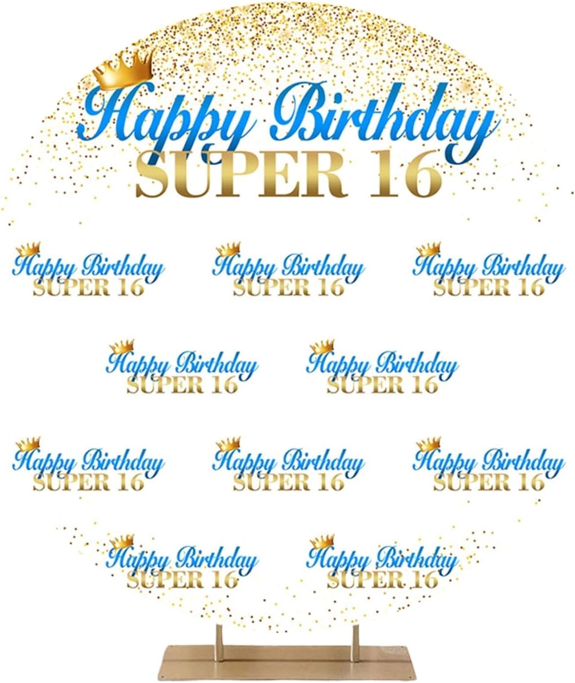 バック紙 背景紙 Sweet Sixteen Sweet16 ラウンド サークル 壁紙 スタジオ写真 撮影小道具 写真撮影