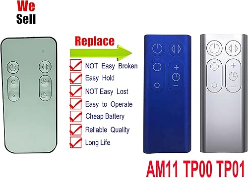 Miniatura 2 de Mando a distancia de repuesto para purificador de aire Dyson AM11 TP00 TP01 965824-07 Pure Cool Link