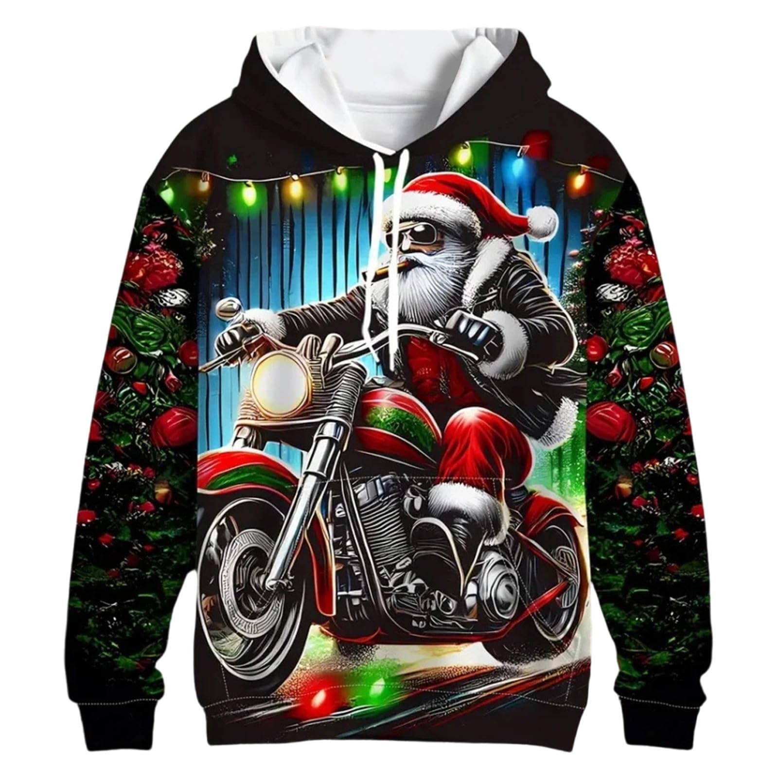 Sweat à capuche de Noël homme grande taille idée cadeau