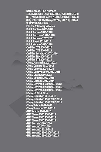 Miniatura 2 de Módulo de control de resistencia del motor del ventilador HVAC compatible con Buick Cadillac GMC Hummer Pontiac Saturn Reemplazar 15-81638 13501703