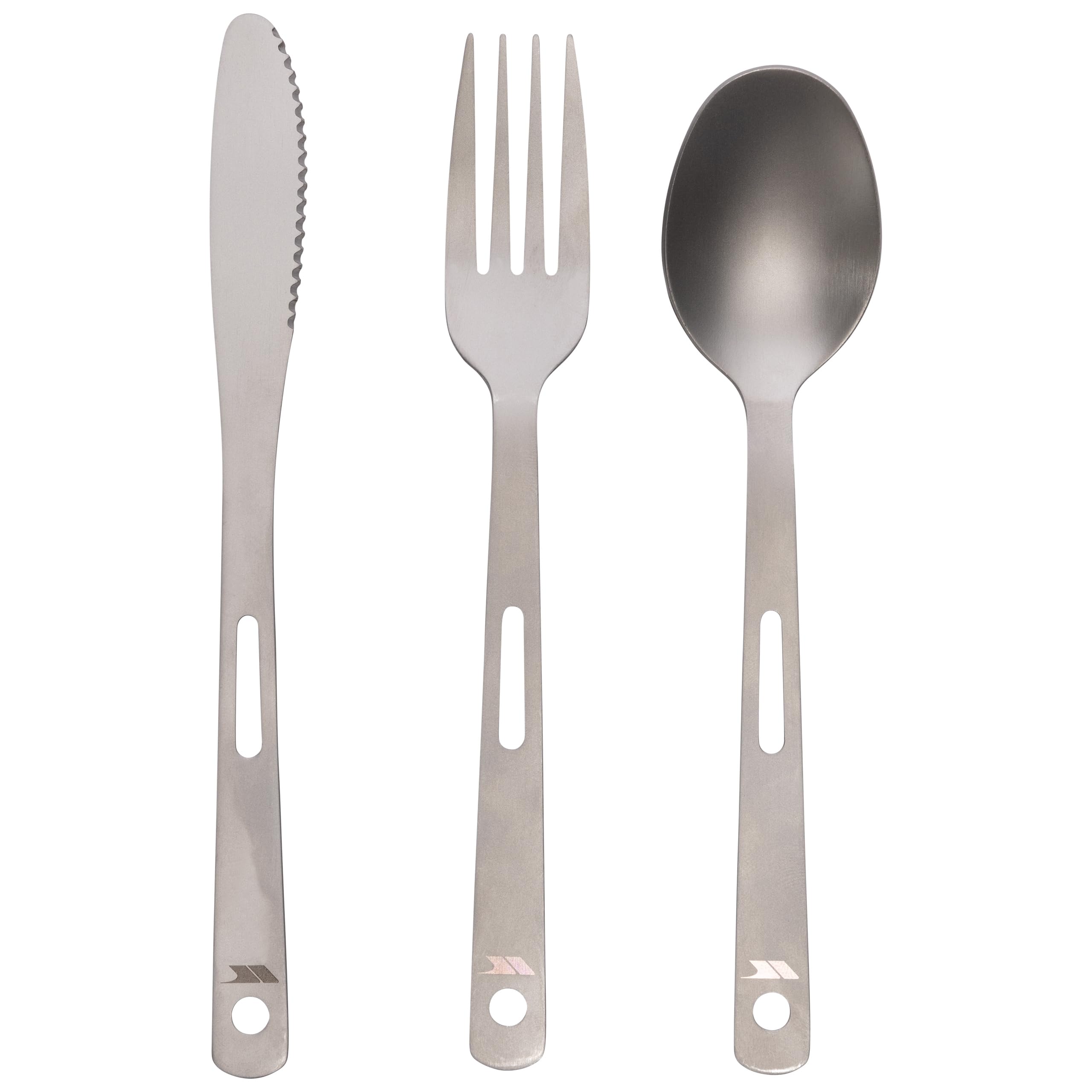 Trespass Cutlery Set Vesco Metal One Size