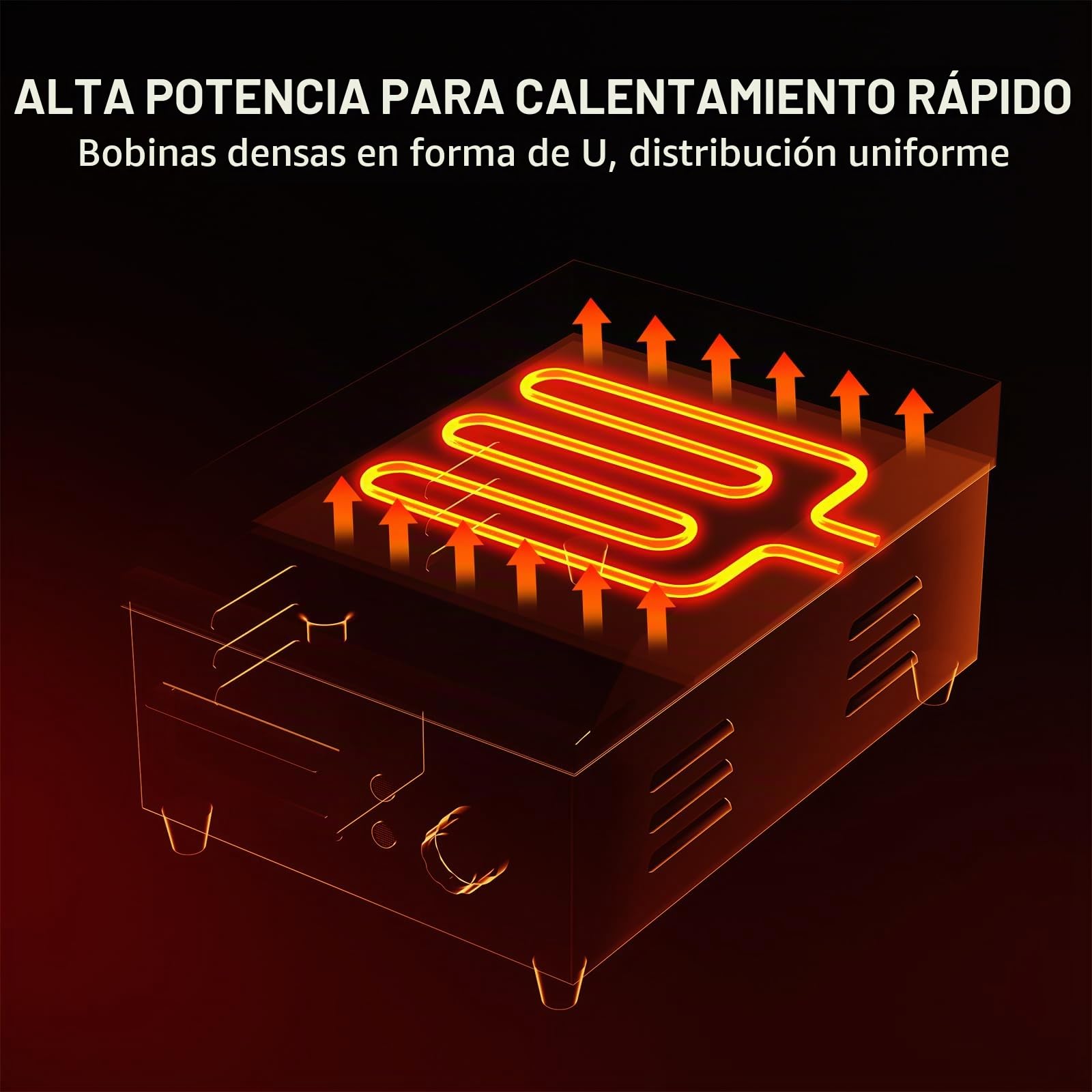 TAIMIKO - Plancha eléctrica profesional para barbacoa de acero inoxidable, placa de parrilla de hierro fundido liso 50-300 ℃
