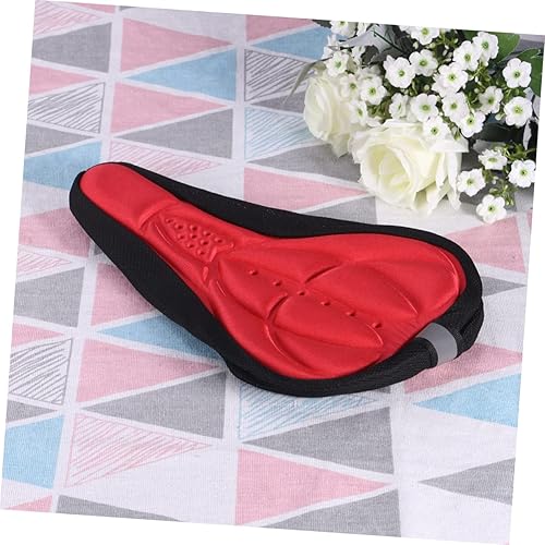 Miniatura 6 de BESPORTBLE Cojín acolchado para silla de montar de bicicleta para niños, asiento de gel acolchado para bicicleta