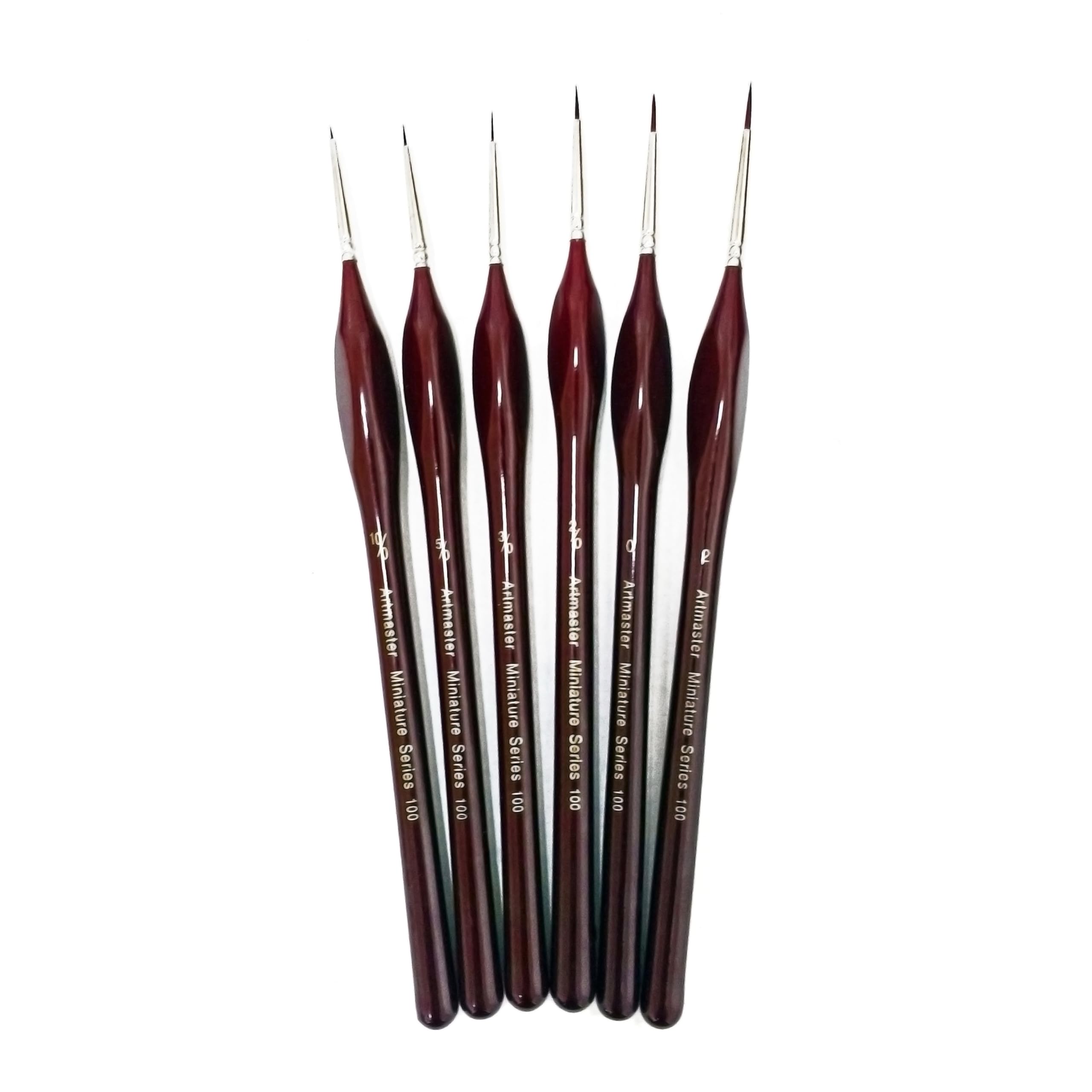 Pinceaux fins pour maquettes et peinture de figurines de table