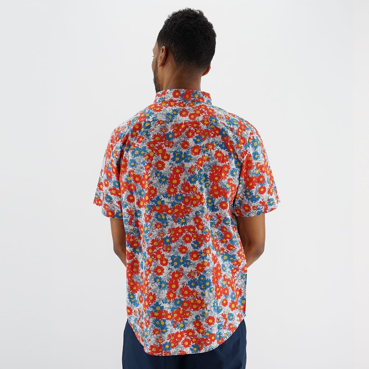 LRG Men's Rc Printed Ss Woven